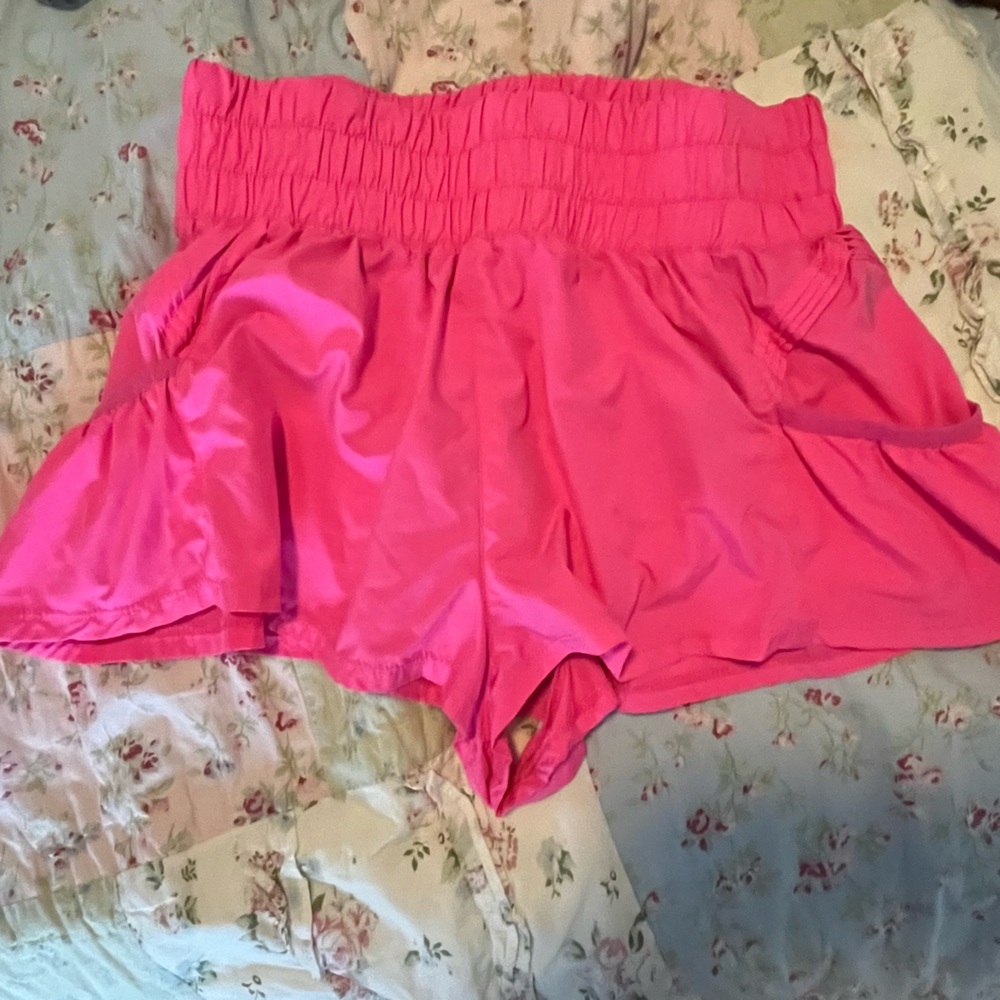 Hot Pink Free People Shorts